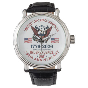 250th Anniversary 4th of July – Vintage Patriotic  Watch