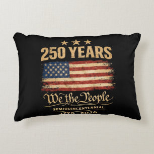 250th anniversary accent pillow