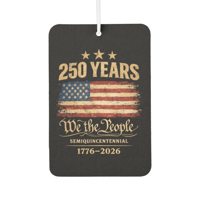 250th anniversary air freshener (Front)