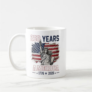 250th Anniversary America 1776-2026  Coffee Mug