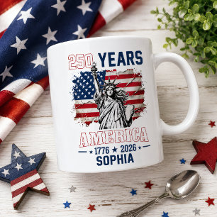 250th Anniversary America 1776-2026 Coffee Mug