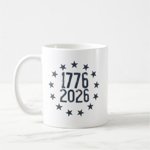 250th anniversary america 1776-2026 freedom coffee mug