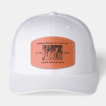 250th Anniversary Birthday USA Patriotic White 