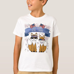 250th Anniversary Cool Foxes T-Shirt