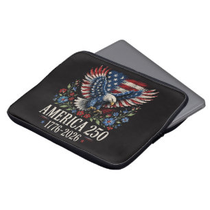 250th Anniversary Eagle American Laptop Sleeve