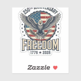 250th Anniversary Freedom Eagle Patriotic Vintage 