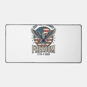 250th Anniversary Freedom Eagle Patriotic Vintage Desk Mat