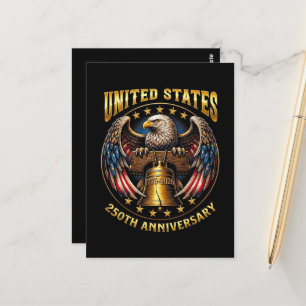 250th Anniversary Independence Day 1776 2026 Postcard