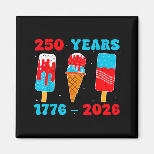250th anniversary independence usa 250 year 4th of magnet