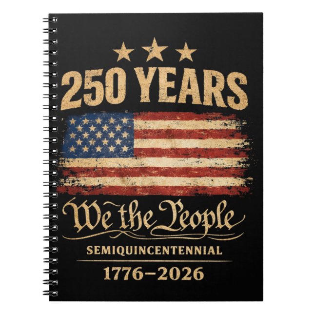 250th anniversary notebook (Front)
