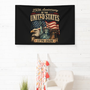 250th Anniversary of the United States Banner