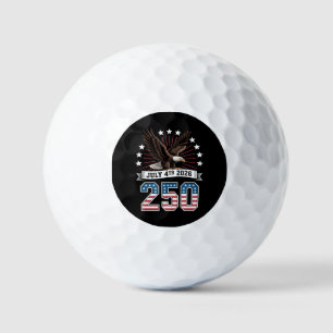 250th Anniversary Patriotic 4th Of July 1776 2026 Golf Balls