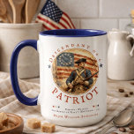 250th Anniversary Revolutionary Memorial Freedom Mug<br><div class="desc">Honor your family legacy with this American Revolution design honor mug. Perfect for the 250th Anniversary,  this vintage style patriot art is for any proud descendant of a Revolutionary War soldier celebrating their heritage and history. Created by Simply Farmhouse Press.</div>