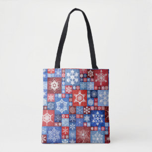 250th Anniversary Snowflake Collage Tote Bag
