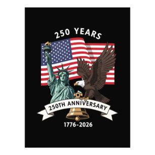 250th Anniversary Statue of Liberty Eagle Flag Photo Print