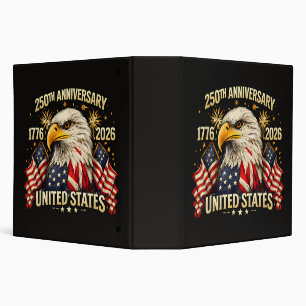 250th Anniversary United States 1776-2026 Binder