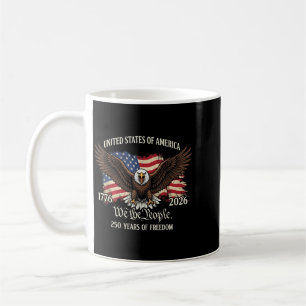 250th Anniversary United States 1776 2026 Coffee Mug