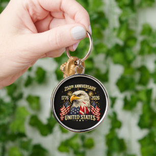 250th Anniversary United States 1776-2026 Keychain
