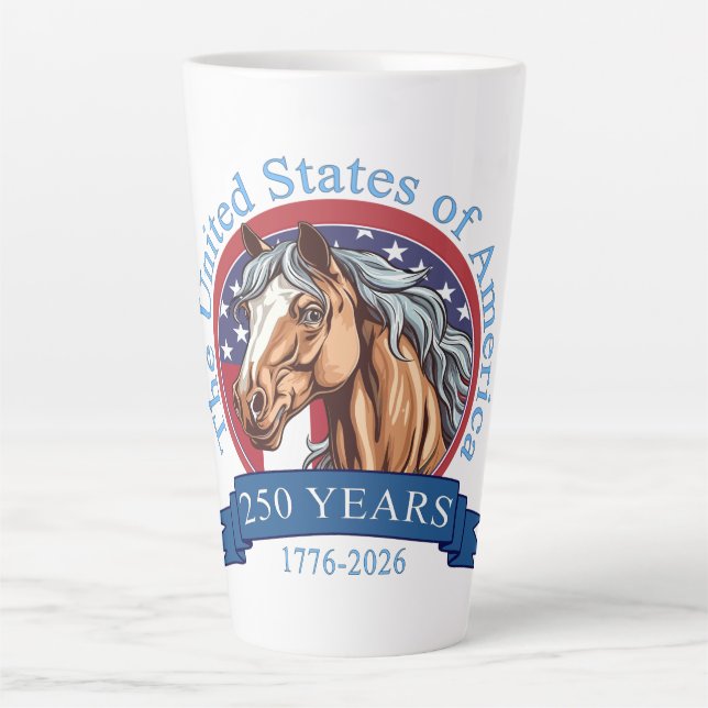 250th Anniversary United States Latte Mug (Front)