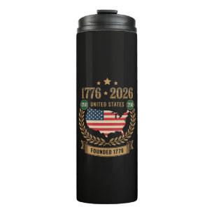 250th Anniversary United States of America 250 USA Thermal Tumbler
