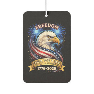 250th Anniversary USA 1776-2026 Patriotic American Air Freshener