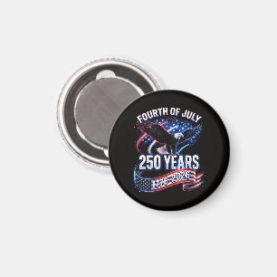 250th Anniversary USA 1776-2026 Patriotic American Magnet