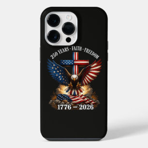 250th Anniversary USA Faith Freedom iPhone 14 Pro Max Case
