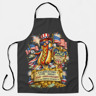 250th Anniversary USA Independence Celebration Apron