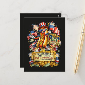 250th Anniversary USA Independence Celebration Postcard