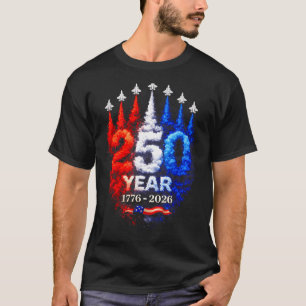 250th Anniversary USA Patriotic 250 Years American T-Shirt
