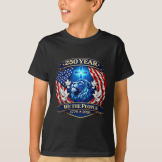 250th Anniversary Usa Patriotic 250 Years American T-Shirt