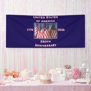 250th Anniversary USA Patriotic Banner