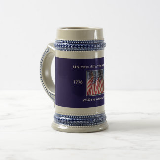 250th Anniversary USA Patriotic  Beer Stein
