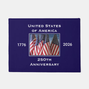 250th Anniversary USA Patriotic  Doormat