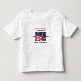250th Anniversary USA Patriotic Toddler T-shirt