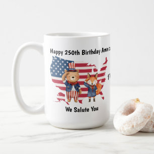 250th Birthday America Mug