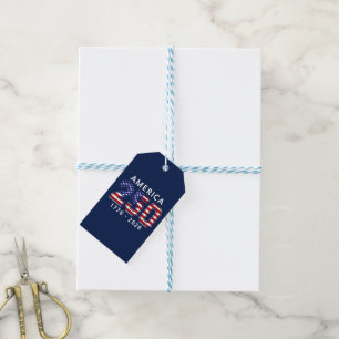 250th Birthday of the United States Gift Tags