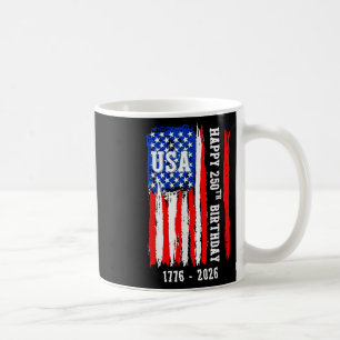 250th Birthday Usa, America Independence Day Coffee Mug