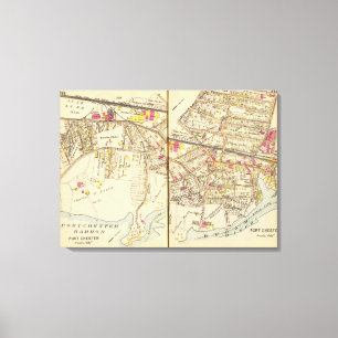 252253 Port Chester Canvas Print