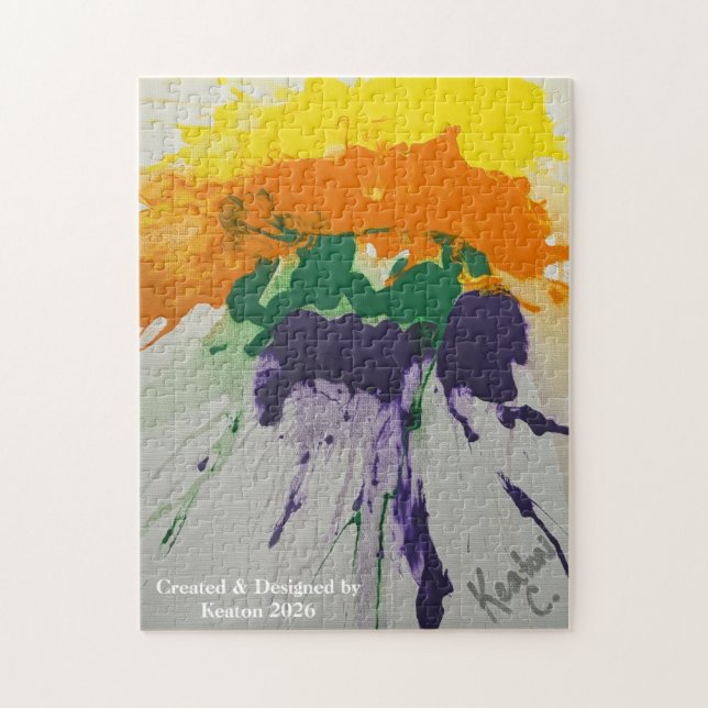 252 Piece Puzzlle  Jigsaw Puzzle (Vertical)