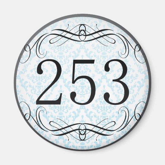 253 Area Code Magnet | Zazzle.ca