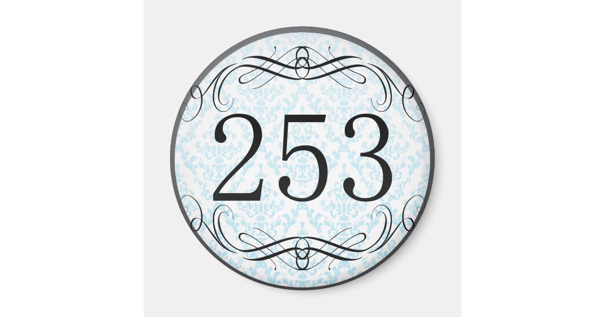 253 Area Code Magnet | Zazzle.ca