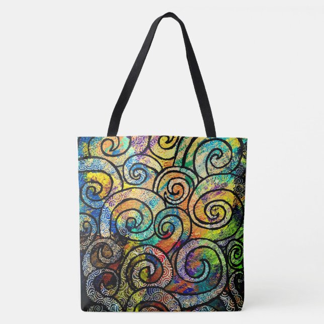 254 - Cheveux de Medusa - Sac fourre-tout (Devant)
