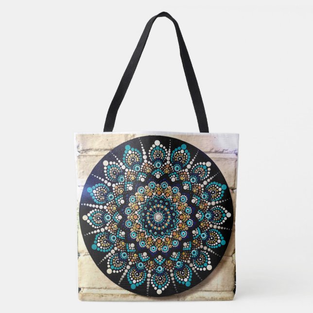 256 - Greek Eye Tote (Front)