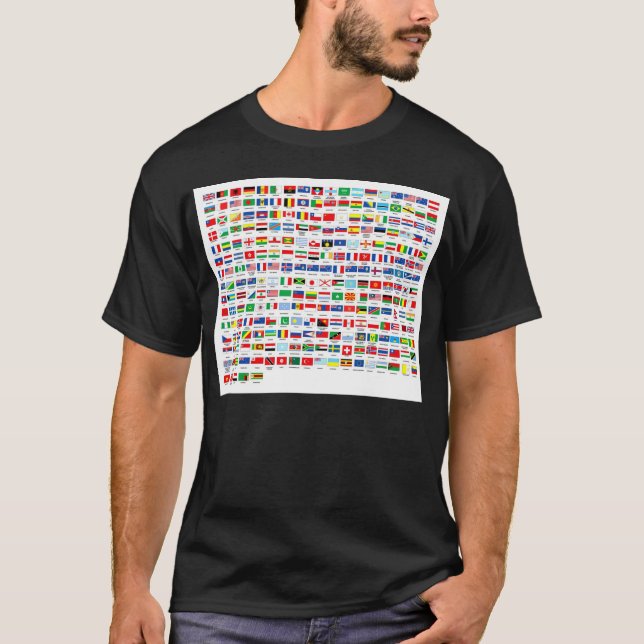 257 World flags T-Shirt (Front)