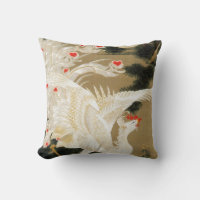 25. 老松白鳳図, 若冲 Pine-tree and Phoenix, Jakuchu Ito