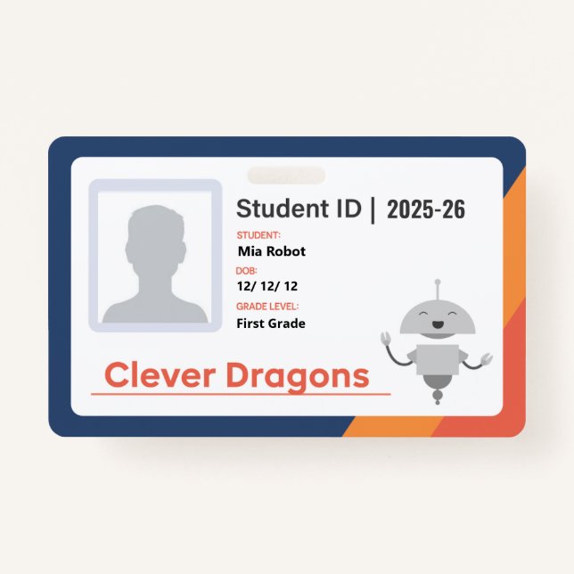 25-26 Clever Dragons Badge (Front)