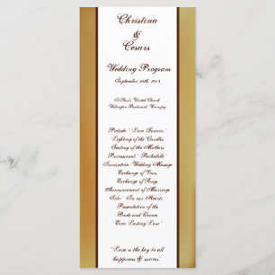 25 4x9 Wedding Program Western Cowgirl Hat/Boots B