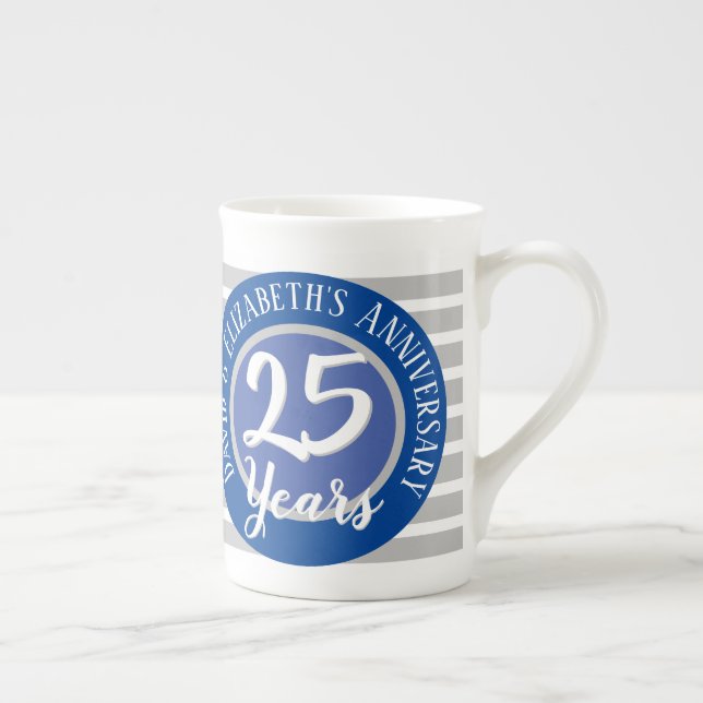 25 Ans Commémoration Os Chine Mug (Droite)