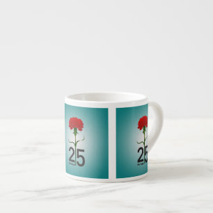 25 April, the Carnation Revolution, Portugal Espresso Cup